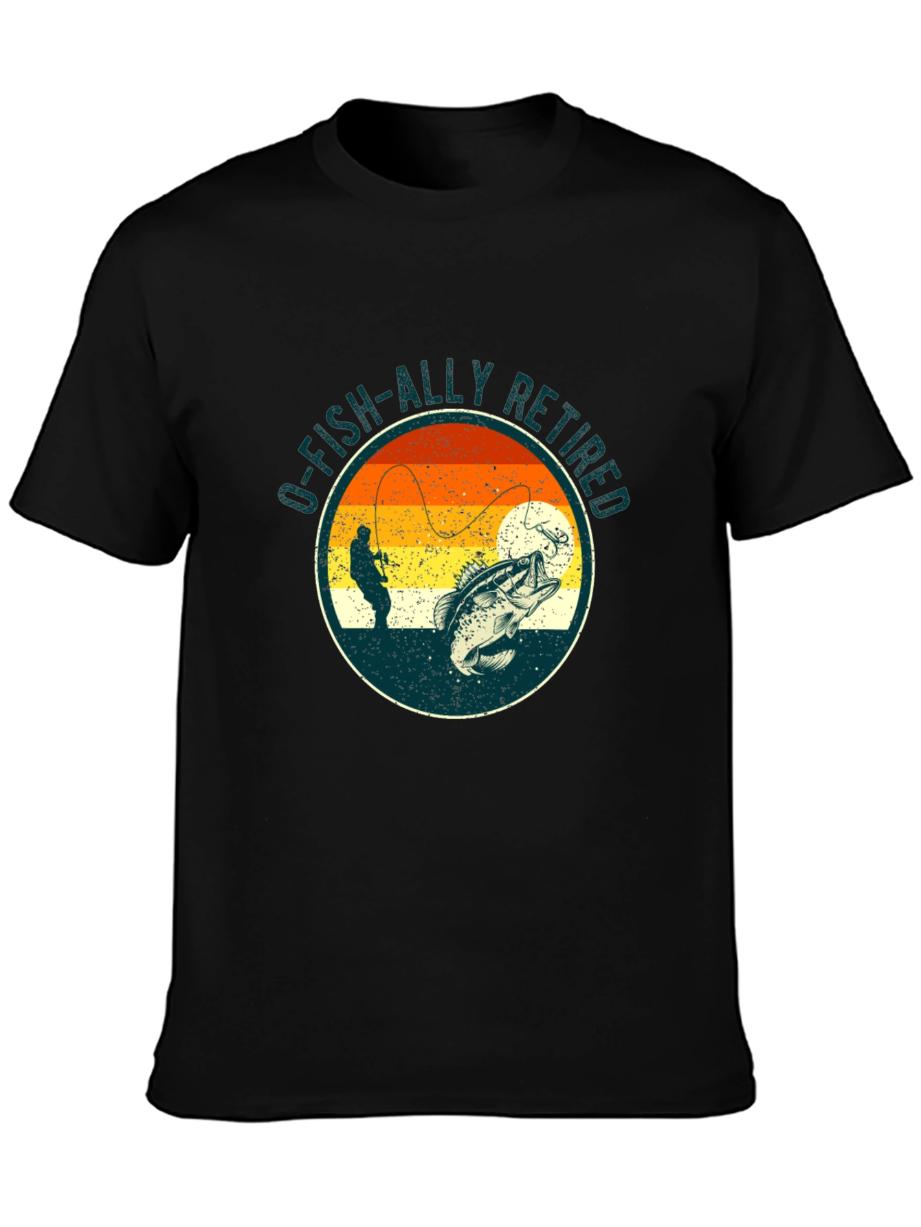 O-Fish-Ally Retired Fishing T-Shirt