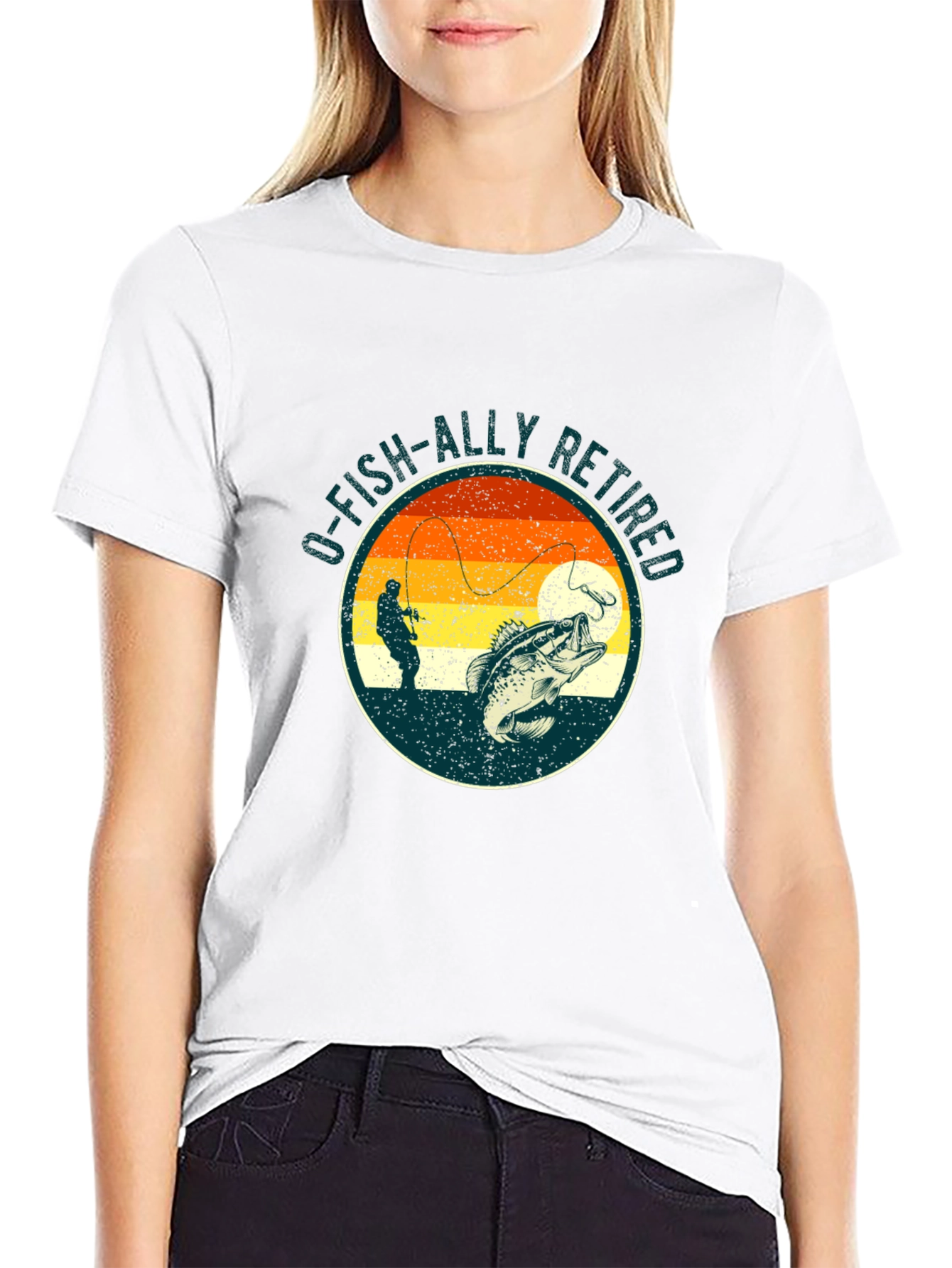 O-Fish-Ally Retired Fishing T-Shirt