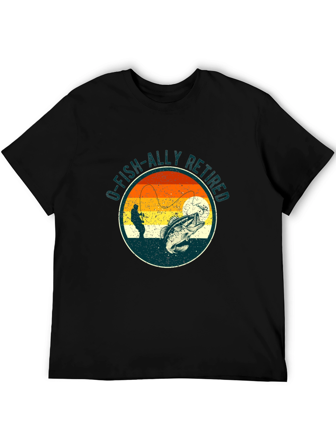 O-Fish-Ally Retired Fishing T-Shirt