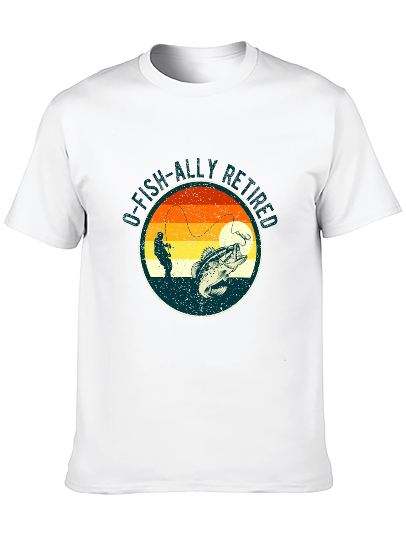 O-Fish-Ally Retired Fishing T-Shirt
