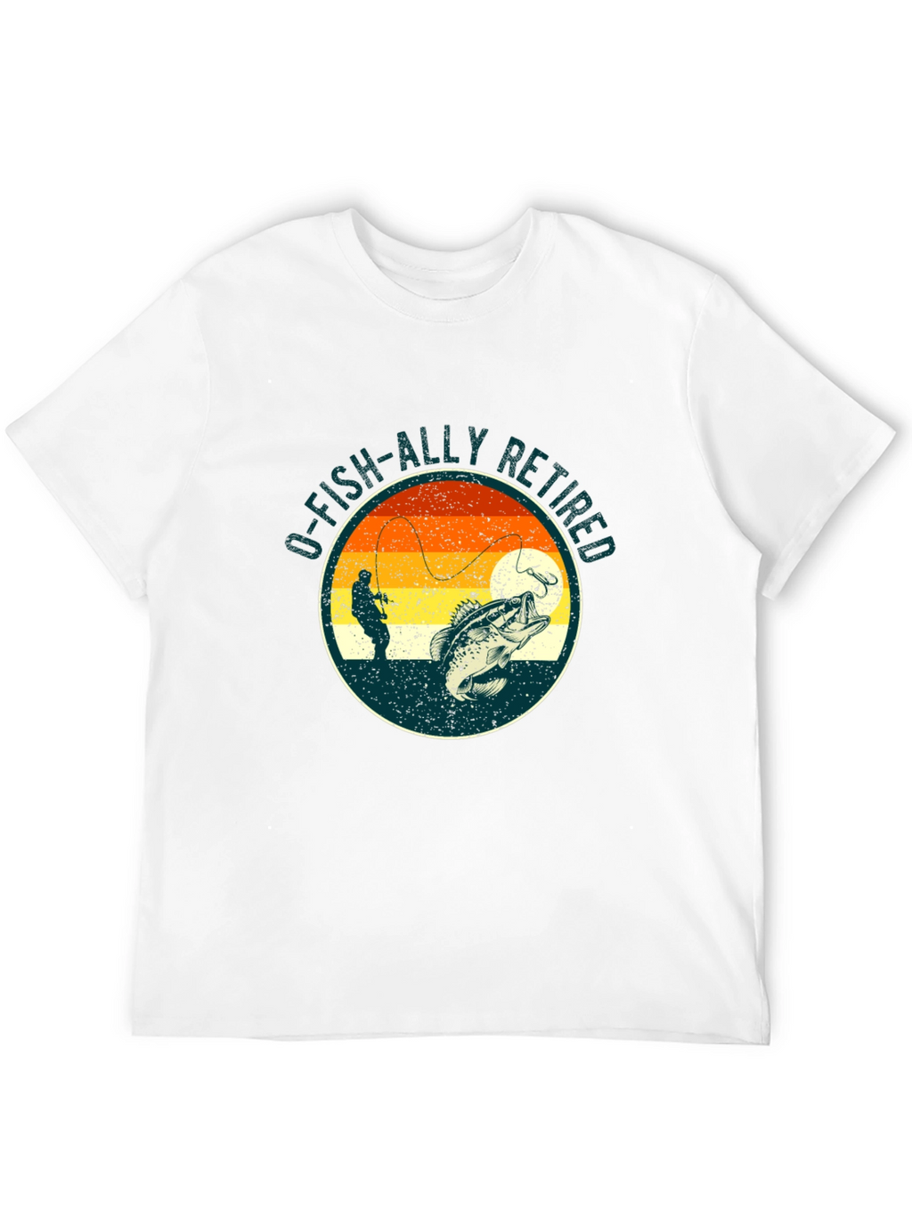 O-Fish-Ally Retired Fishing T-Shirt