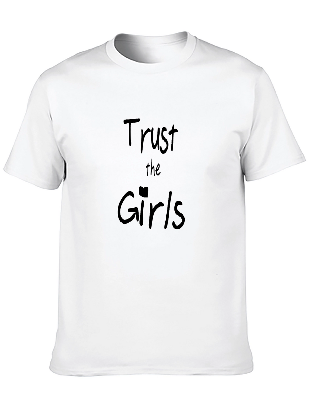 Trust the Girls Black Graphic Tee