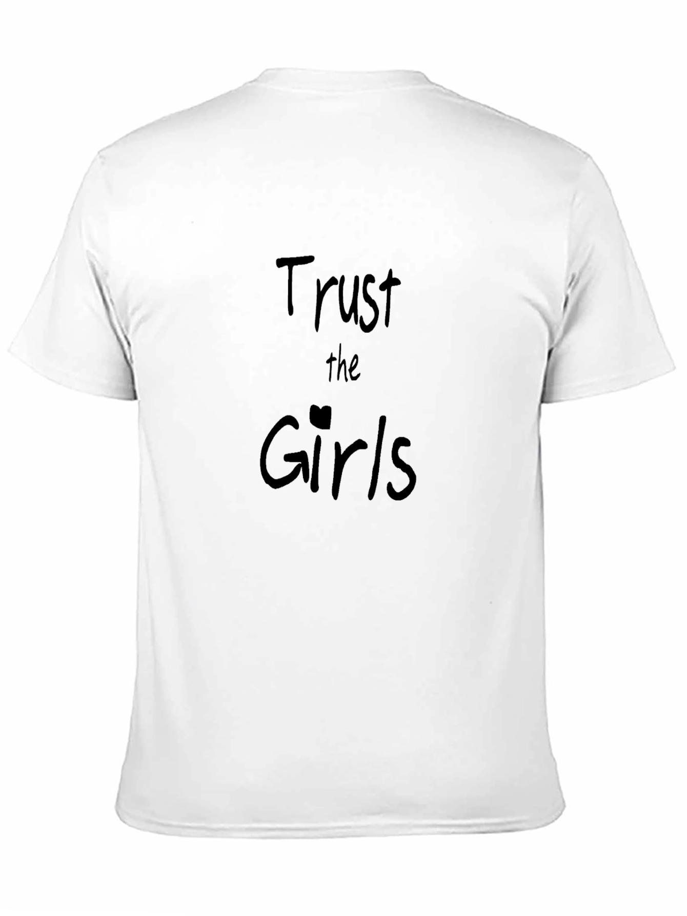 Trust the Girls Black Graphic Tee