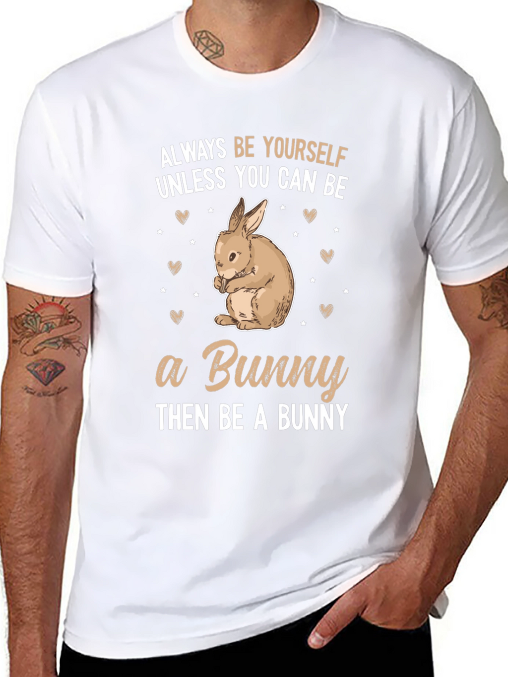 Always Be Yourself Bunny Graphic Tee