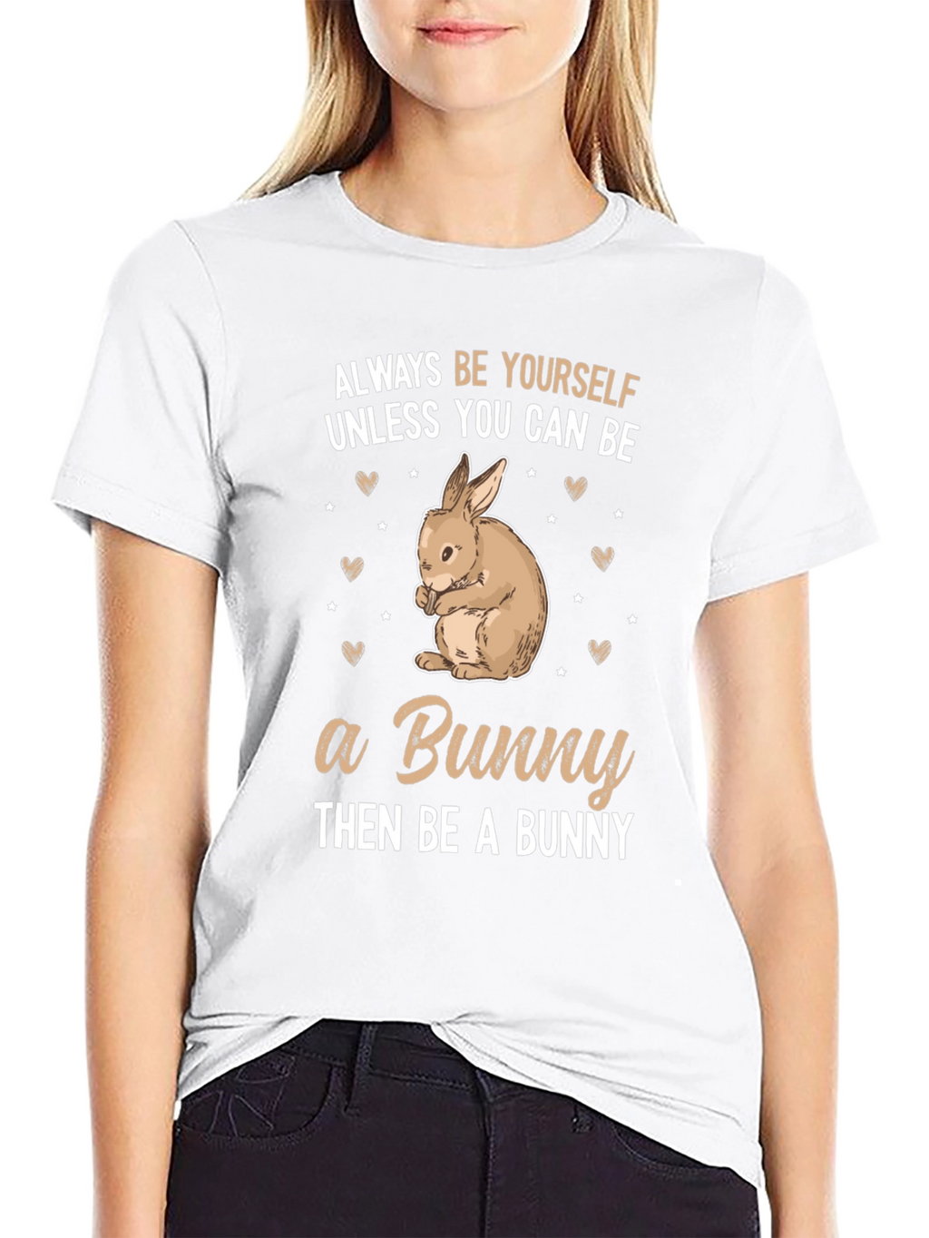 Always Be Yourself Bunny Graphic Tee