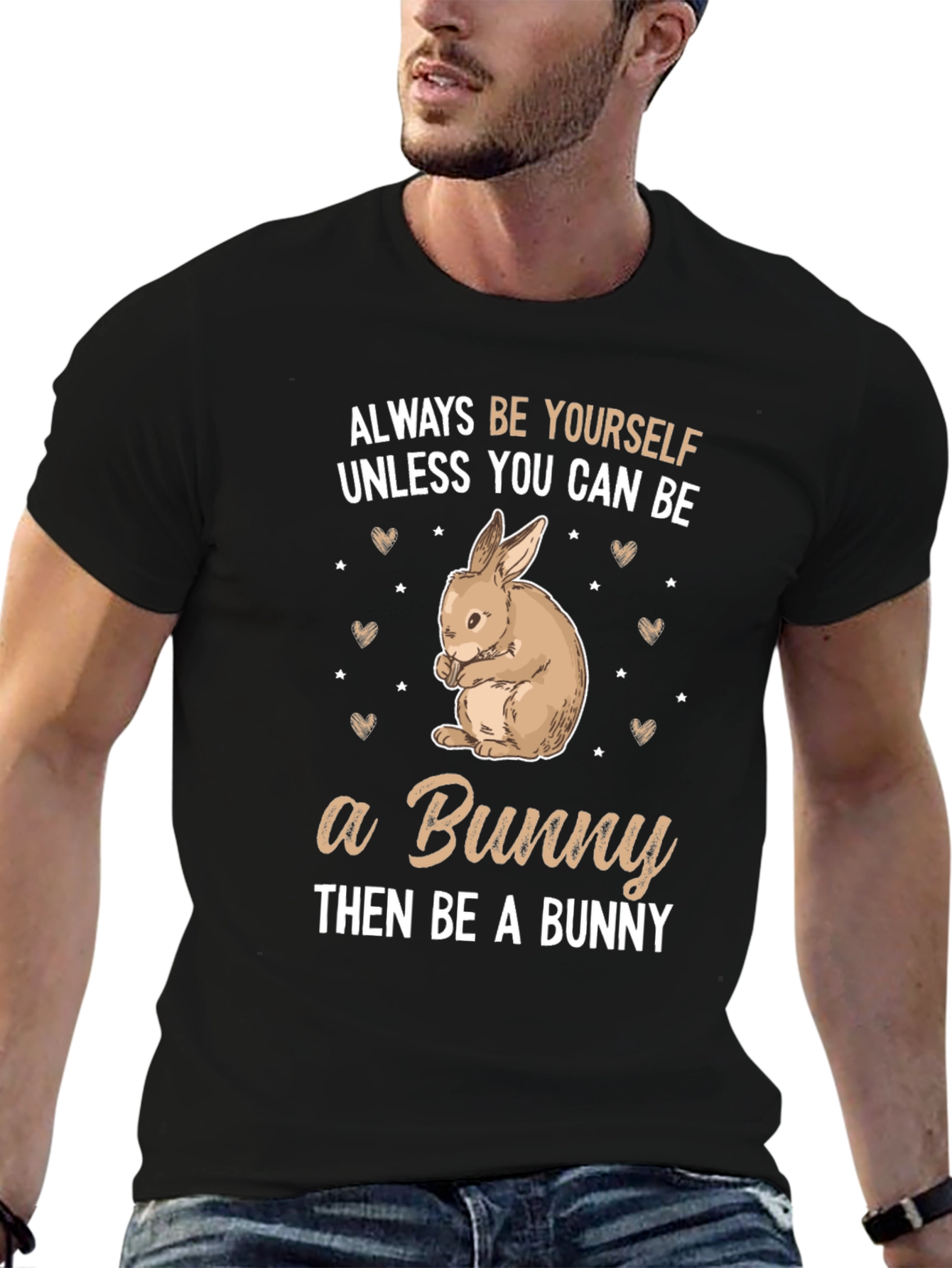 Always Be Yourself Bunny Graphic Tee