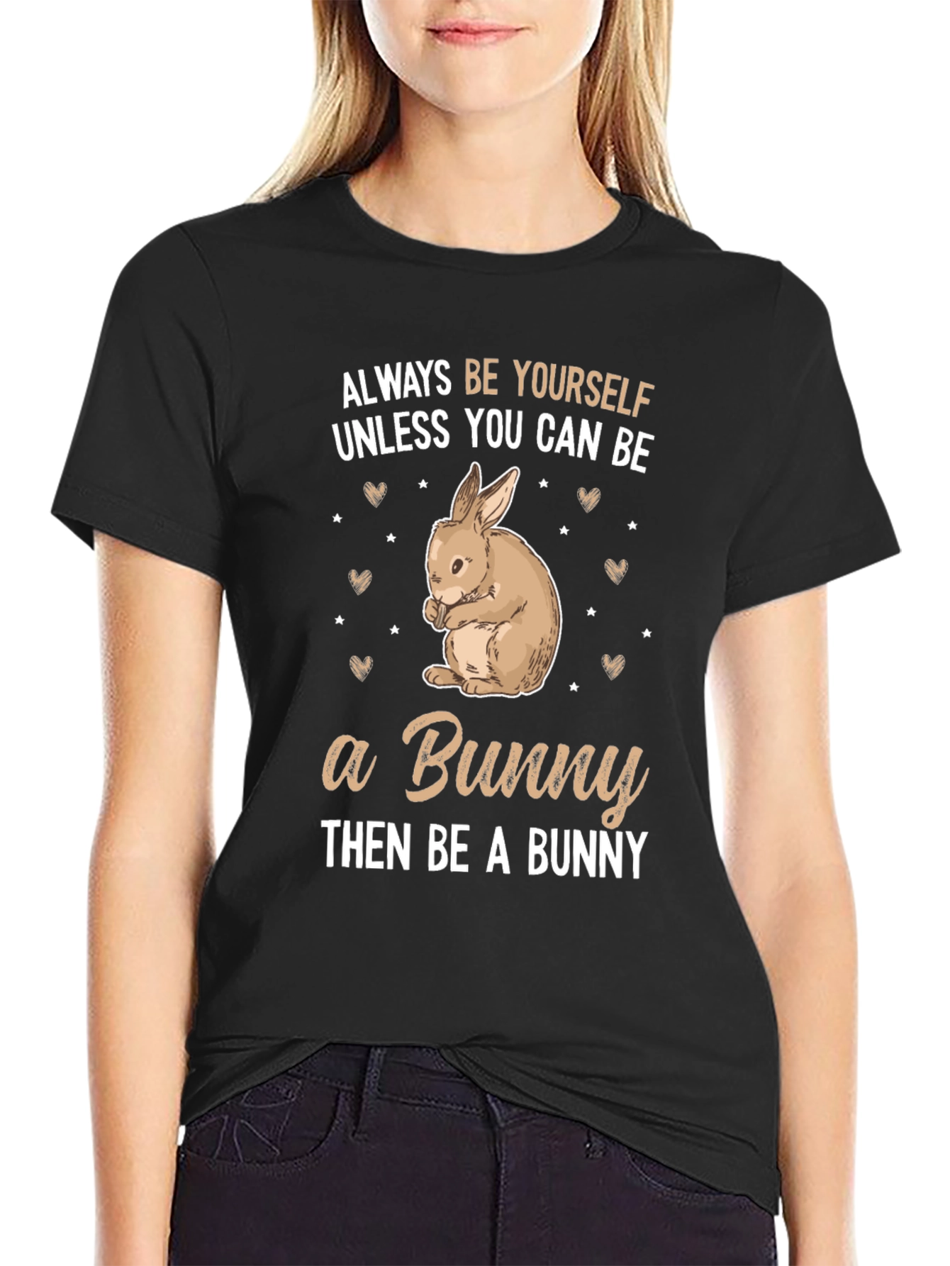 Always Be Yourself Bunny Graphic Tee