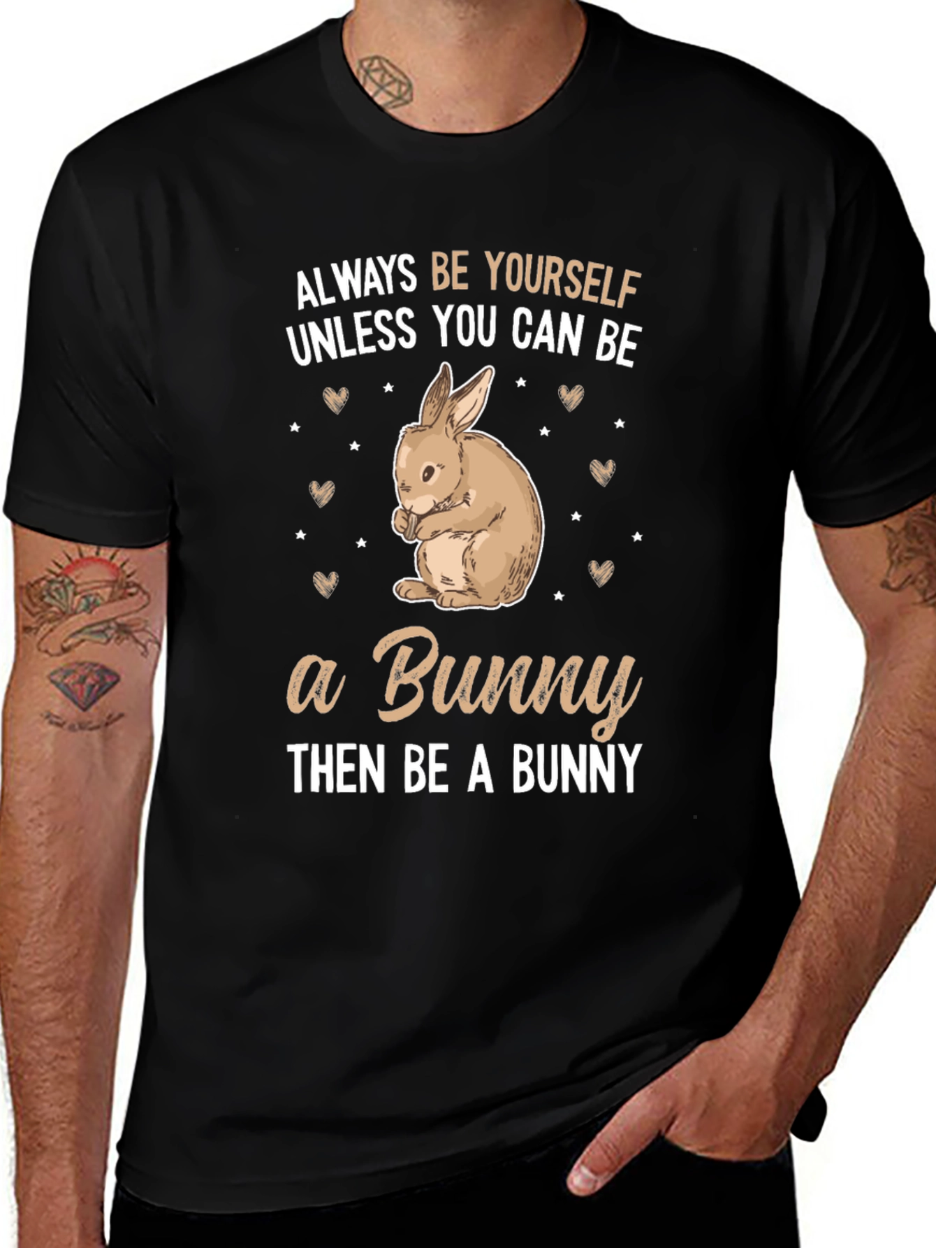 Always Be Yourself Bunny Graphic Tee