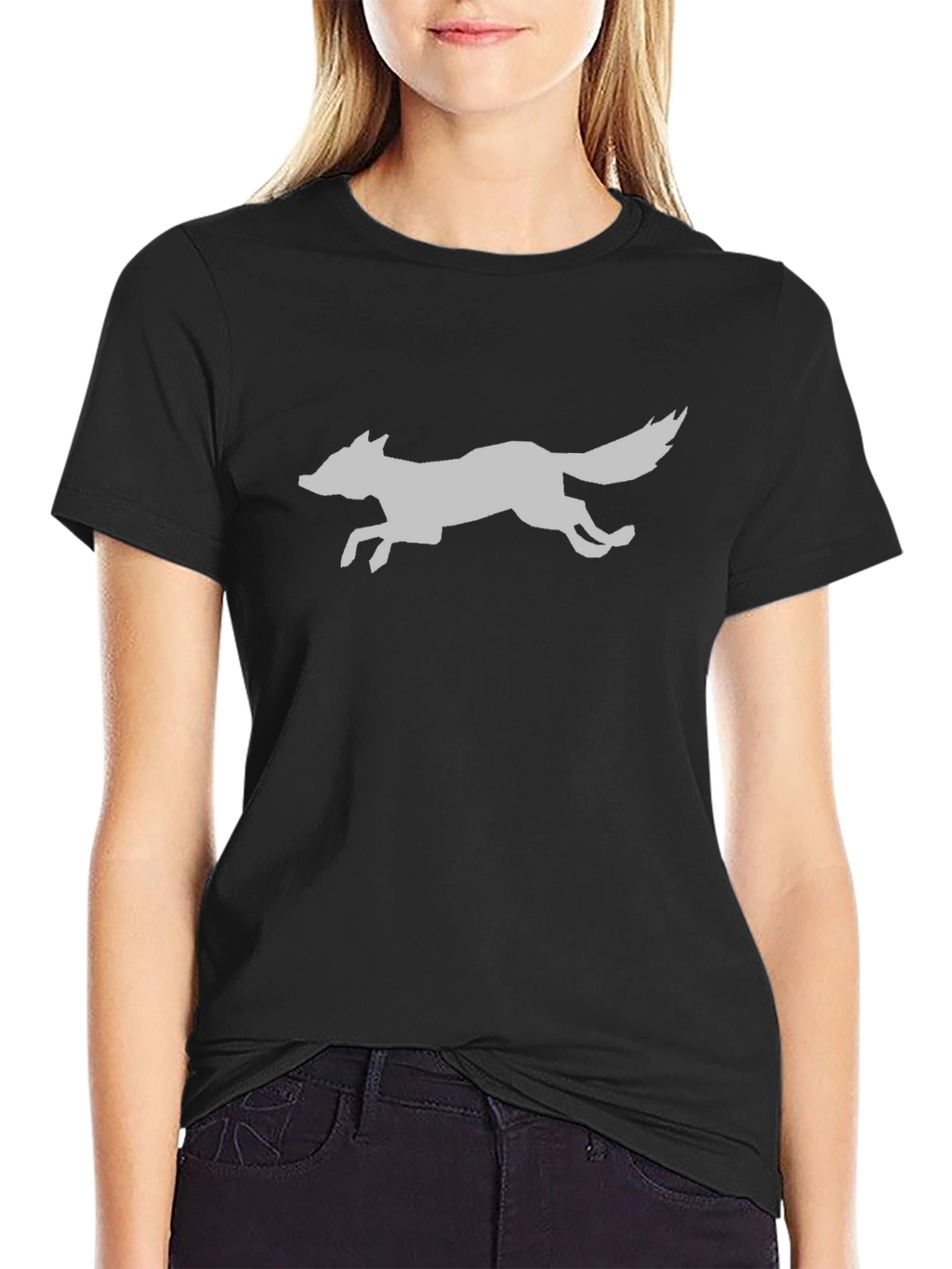 Fox Graphic Print T-Shirt