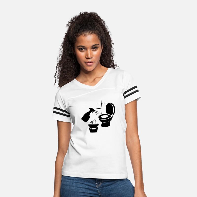 Toilet cleaning with soap and water logo cleaning