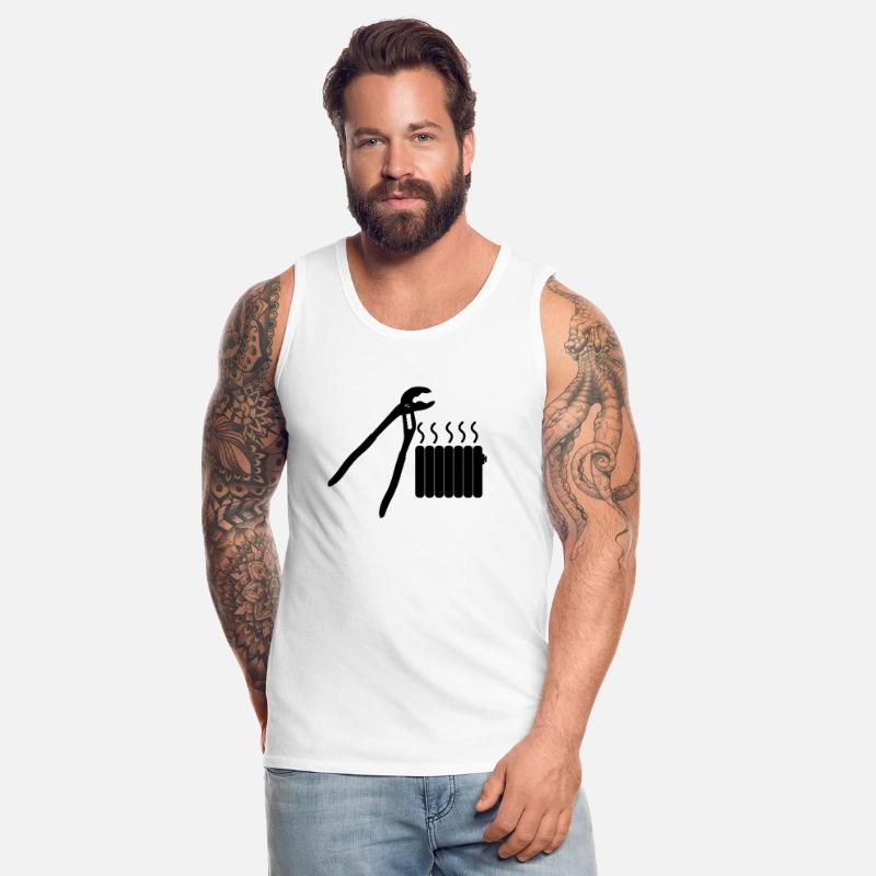 Tools heating mechanic logo pipe wrench and centra