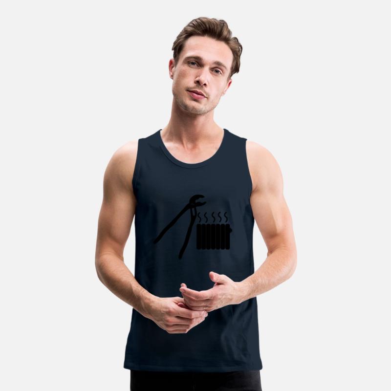 Tools heating mechanic logo pipe wrench and centra