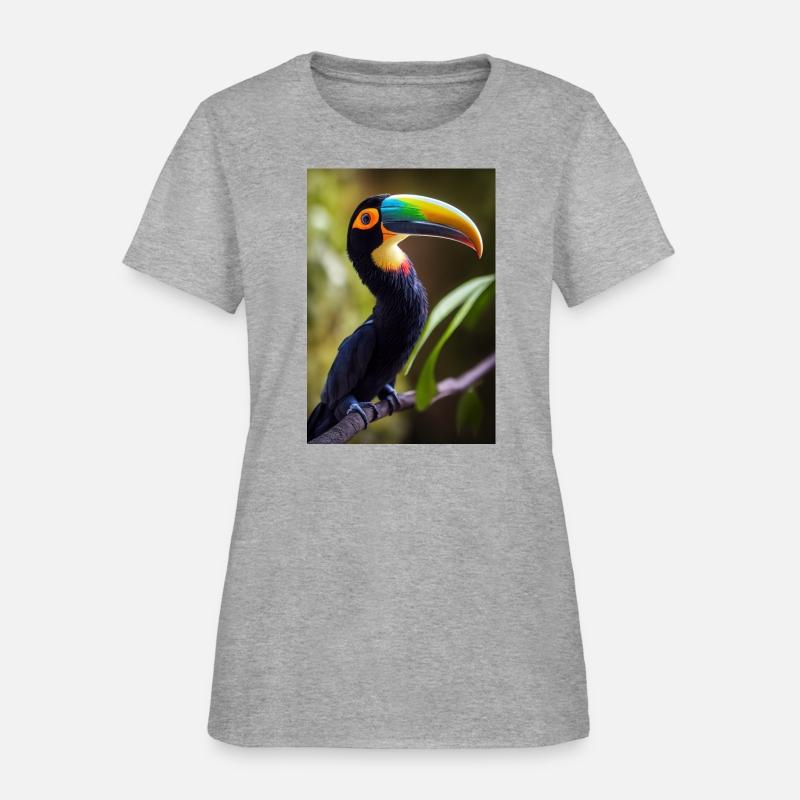 Toucan on a branch in the jungle