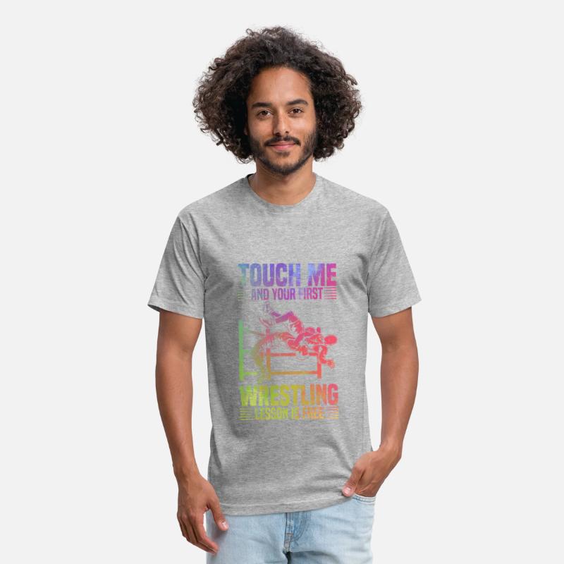 Touch Me And Your First Wrestling Lesson Is Free -