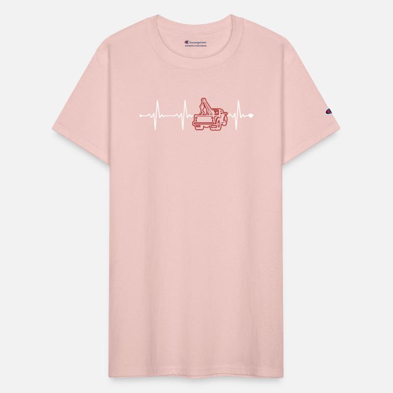 Tow Truck Heartbeat Breakdown Truck Driver Tow