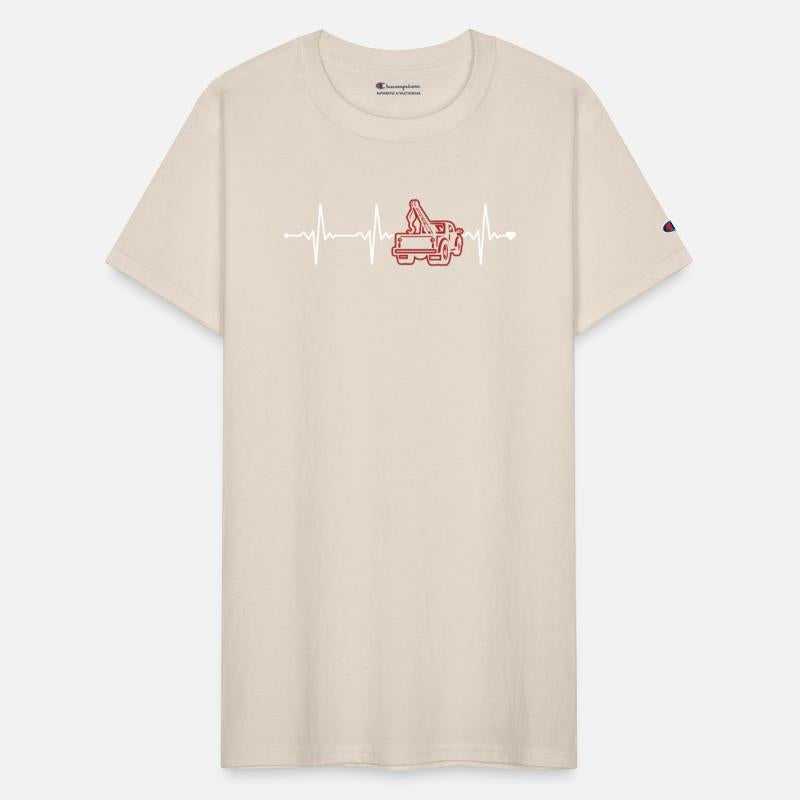 Tow Truck Heartbeat Breakdown Truck Driver Tow