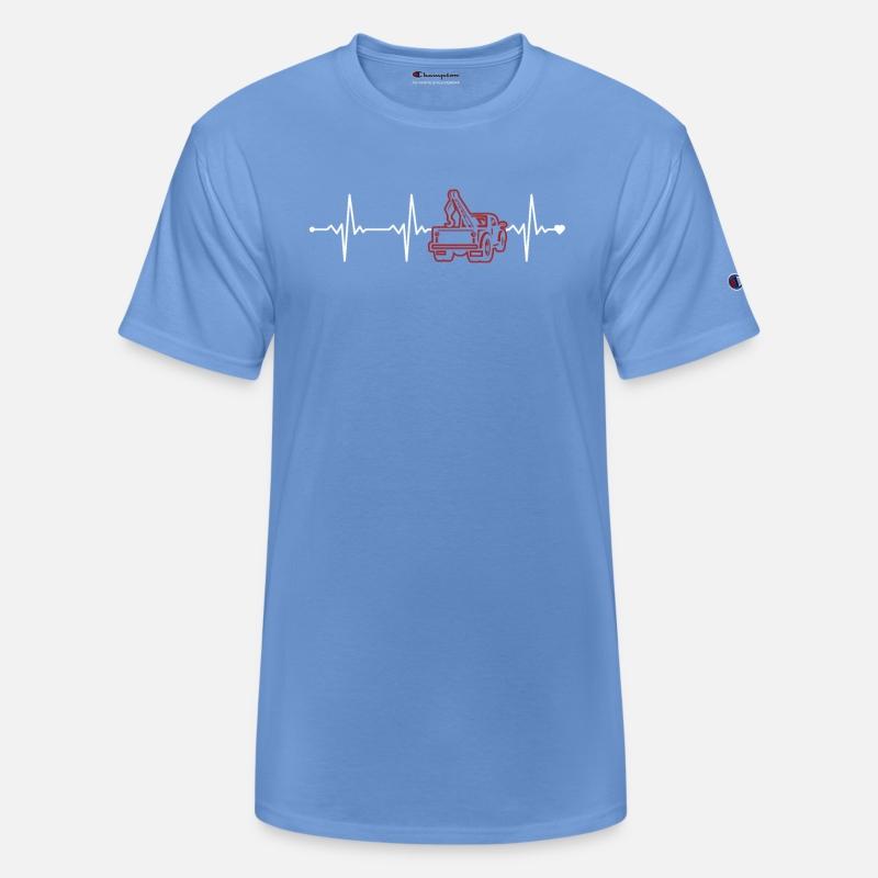 Tow Truck Heartbeat Breakdown Truck Driver Tow