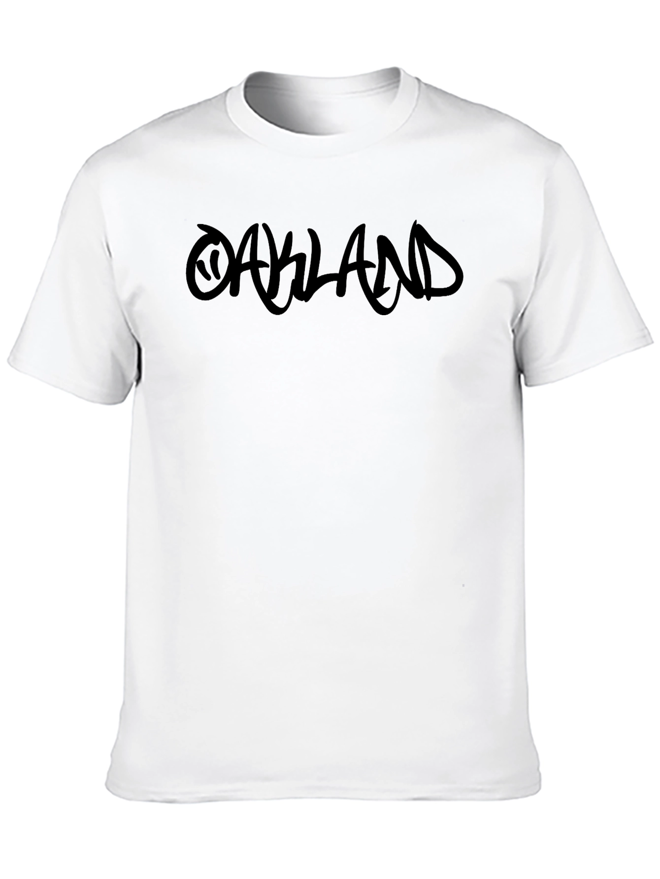 Oakland Graphic Tee - Mens Short Sleeve Crew Neck T-Shirt