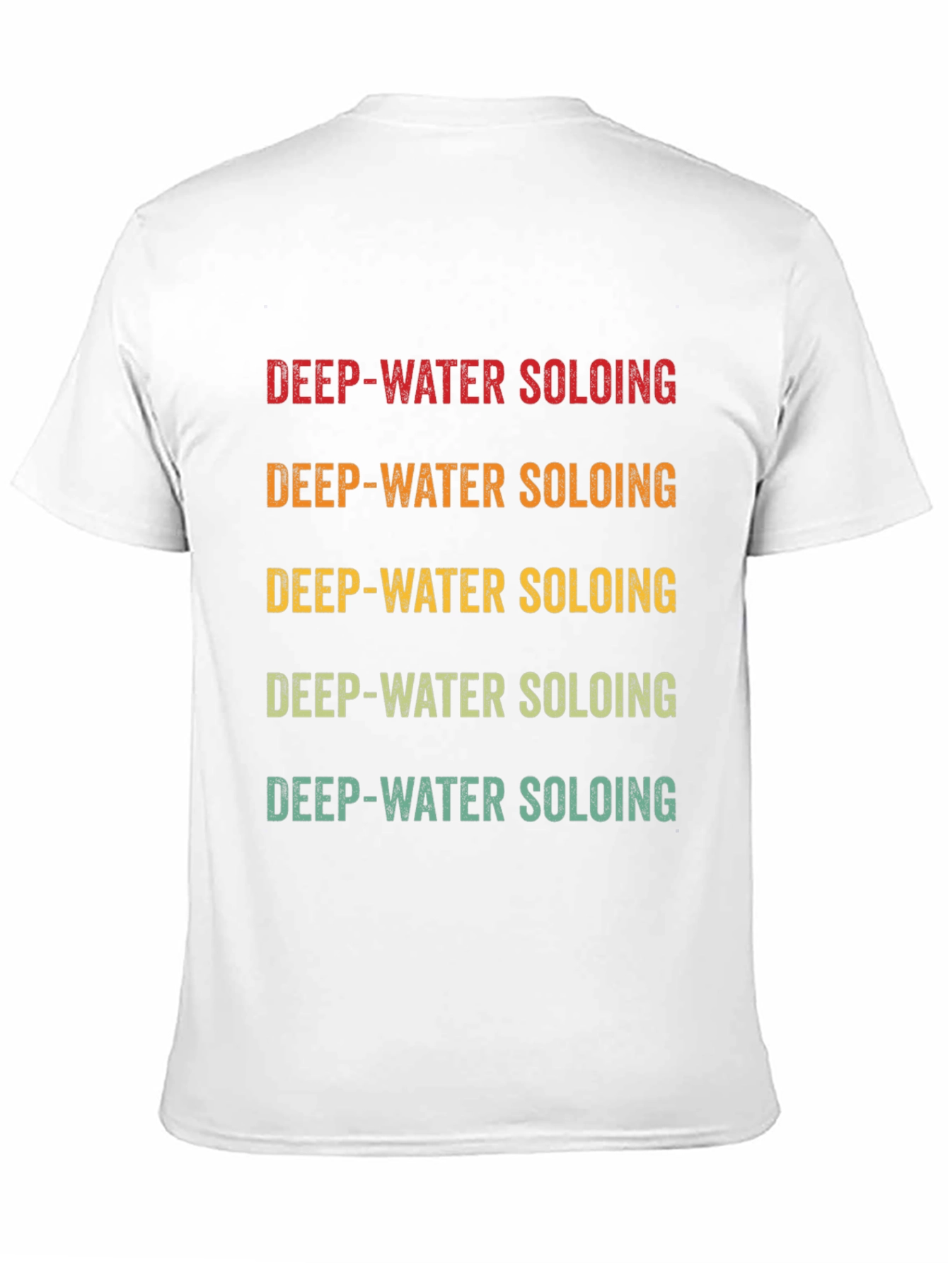 Deep-Water Soloing Retro T-Shirt