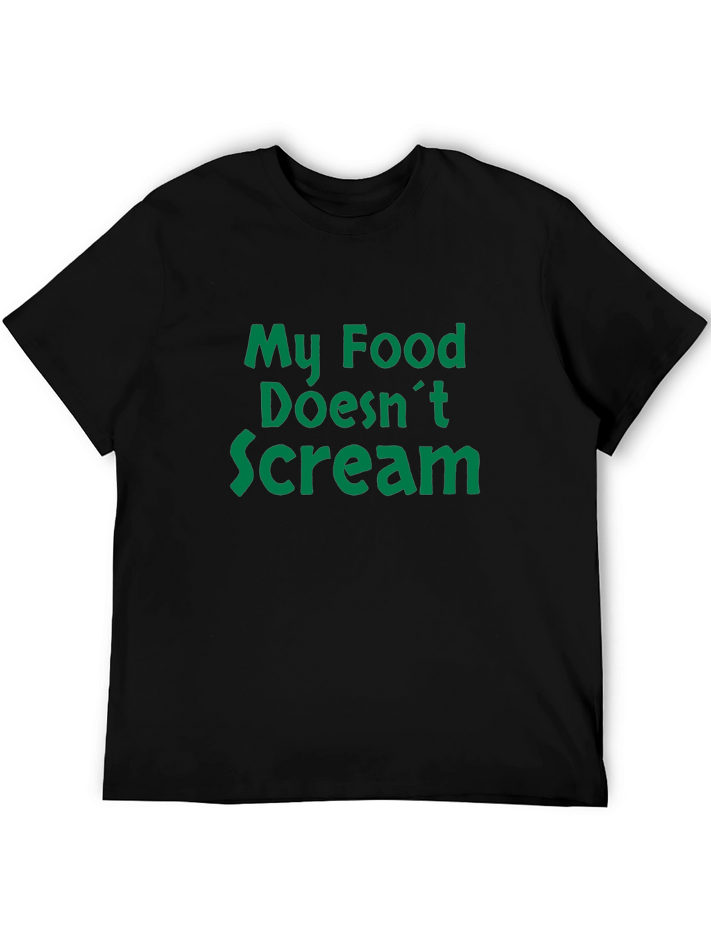 Vegan T-Shirt - My Food Doesnt Scream