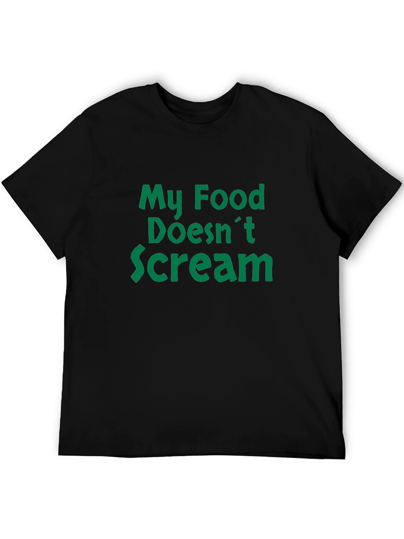 Vegan T-Shirt - My Food Doesnt Scream
