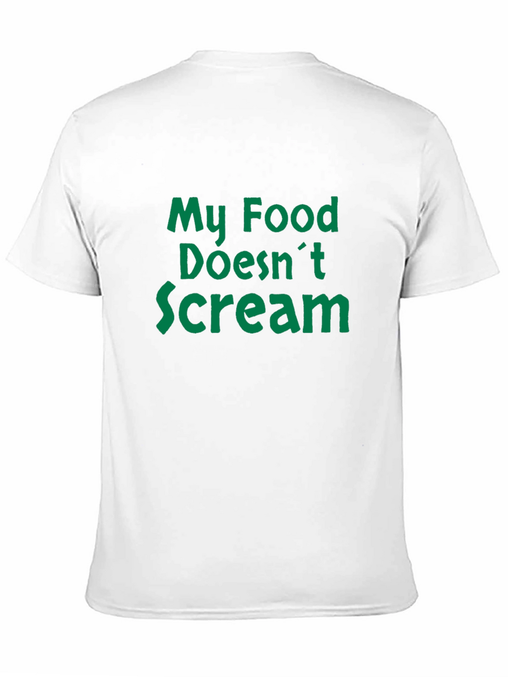 Vegan T-Shirt - My Food Doesnt Scream