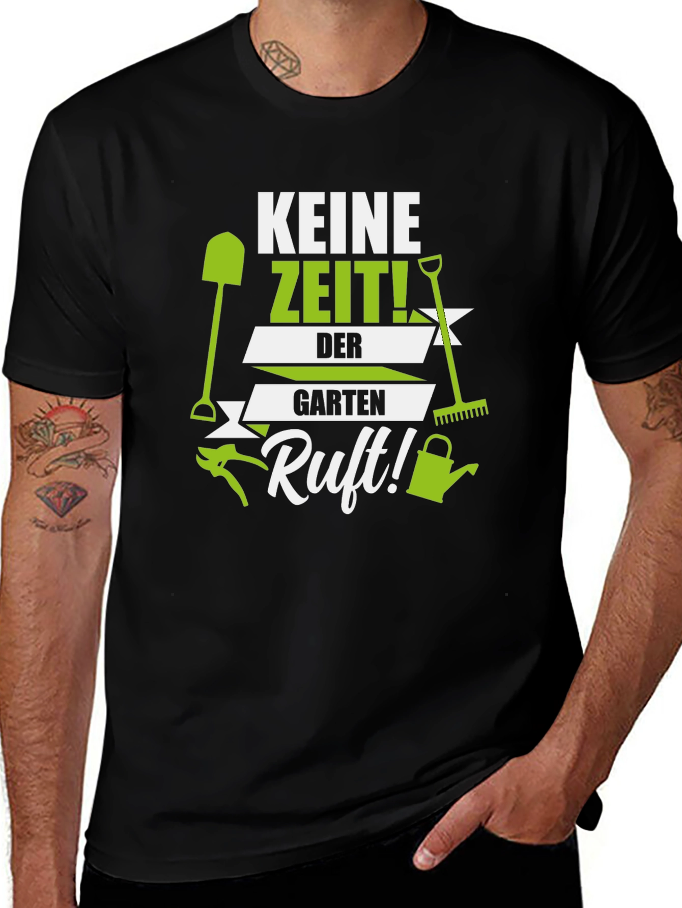 Gardening T-Shirt: Keine Zeit! Garten Ruft!