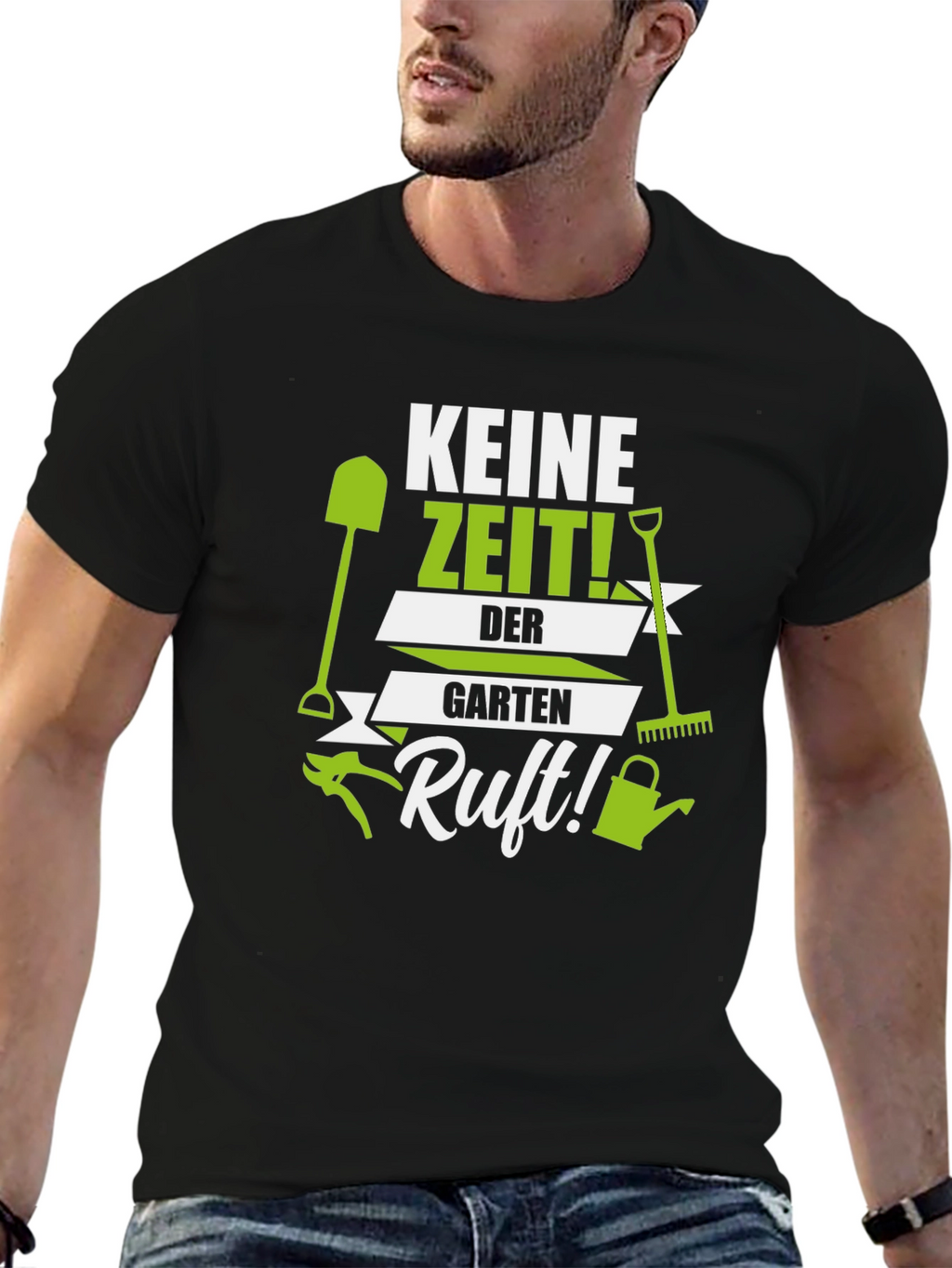 Gardening T-Shirt: Keine Zeit! Garten Ruft!