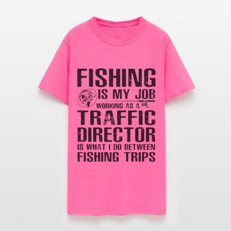 Traffic Director Funny Fishing
