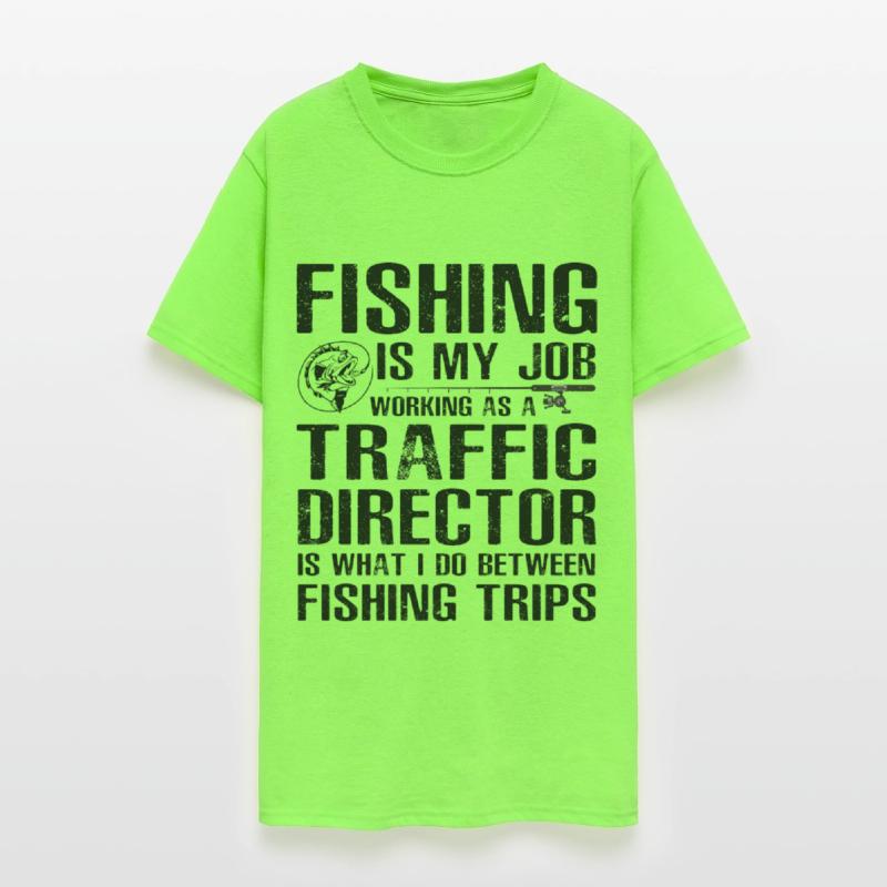 Traffic Director Funny Fishing