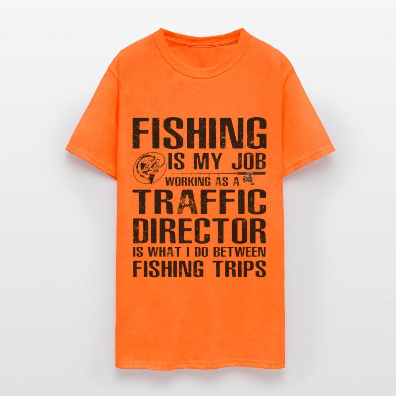 Traffic Director Funny Fishing