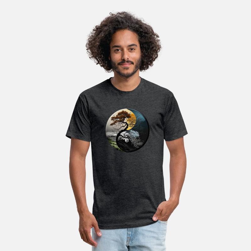 Tree of Life Fractal Moon Phase Tai Chi Women Men