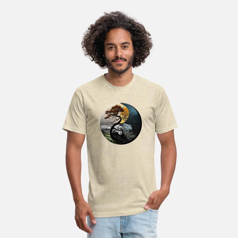 Tree of Life Fractal Moon Phase Tai Chi Women Men