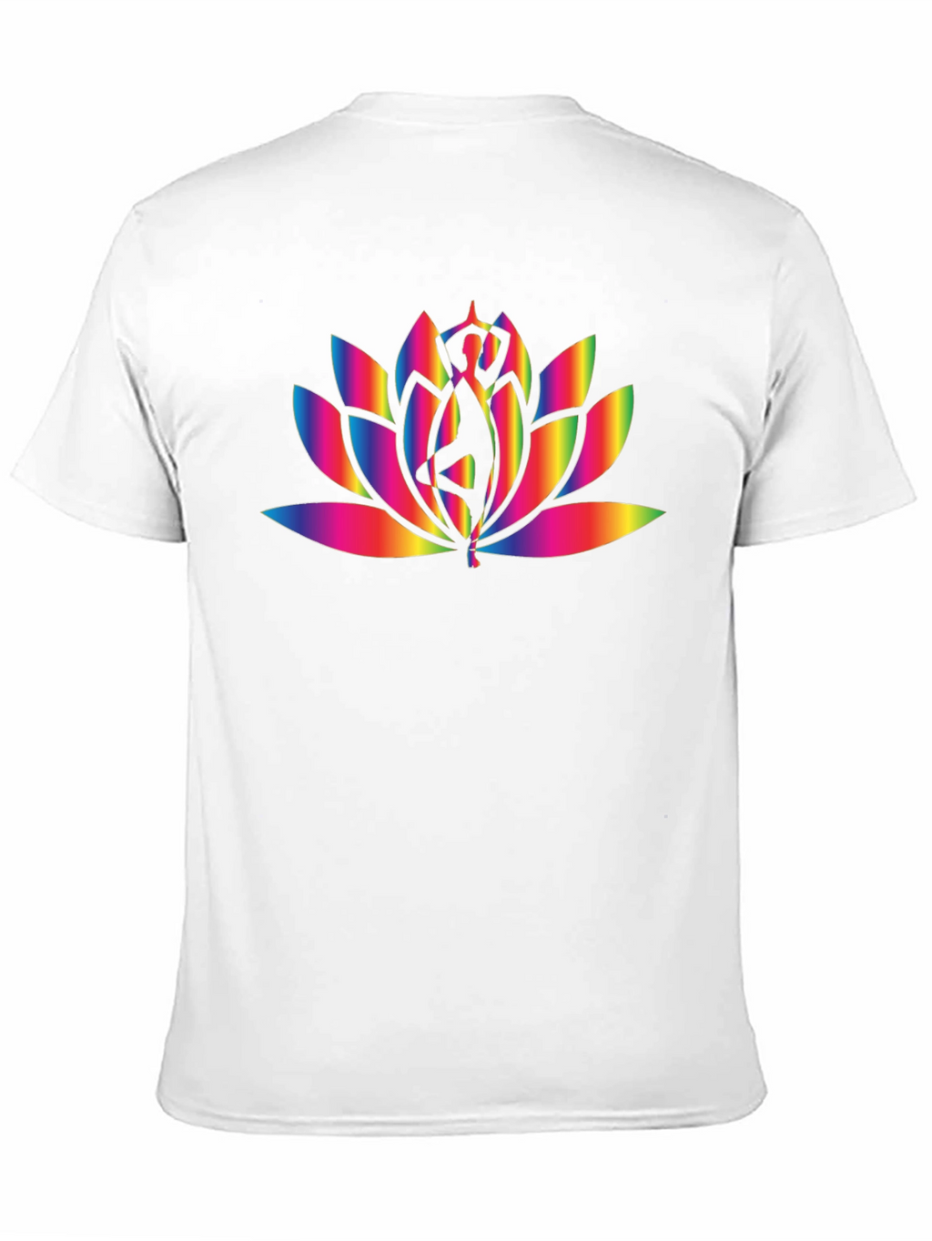 Rainbow Yoga Lotus T-Shirt