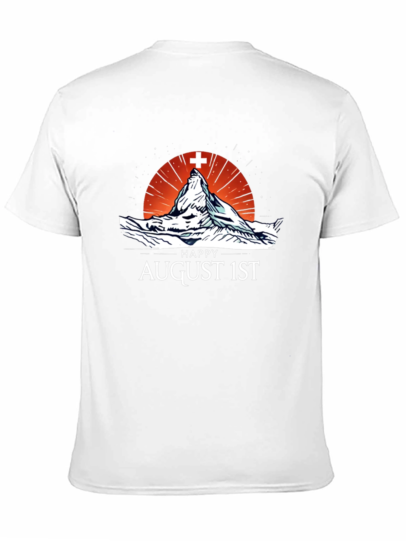 Happy August 1st Mountain T-Shirt