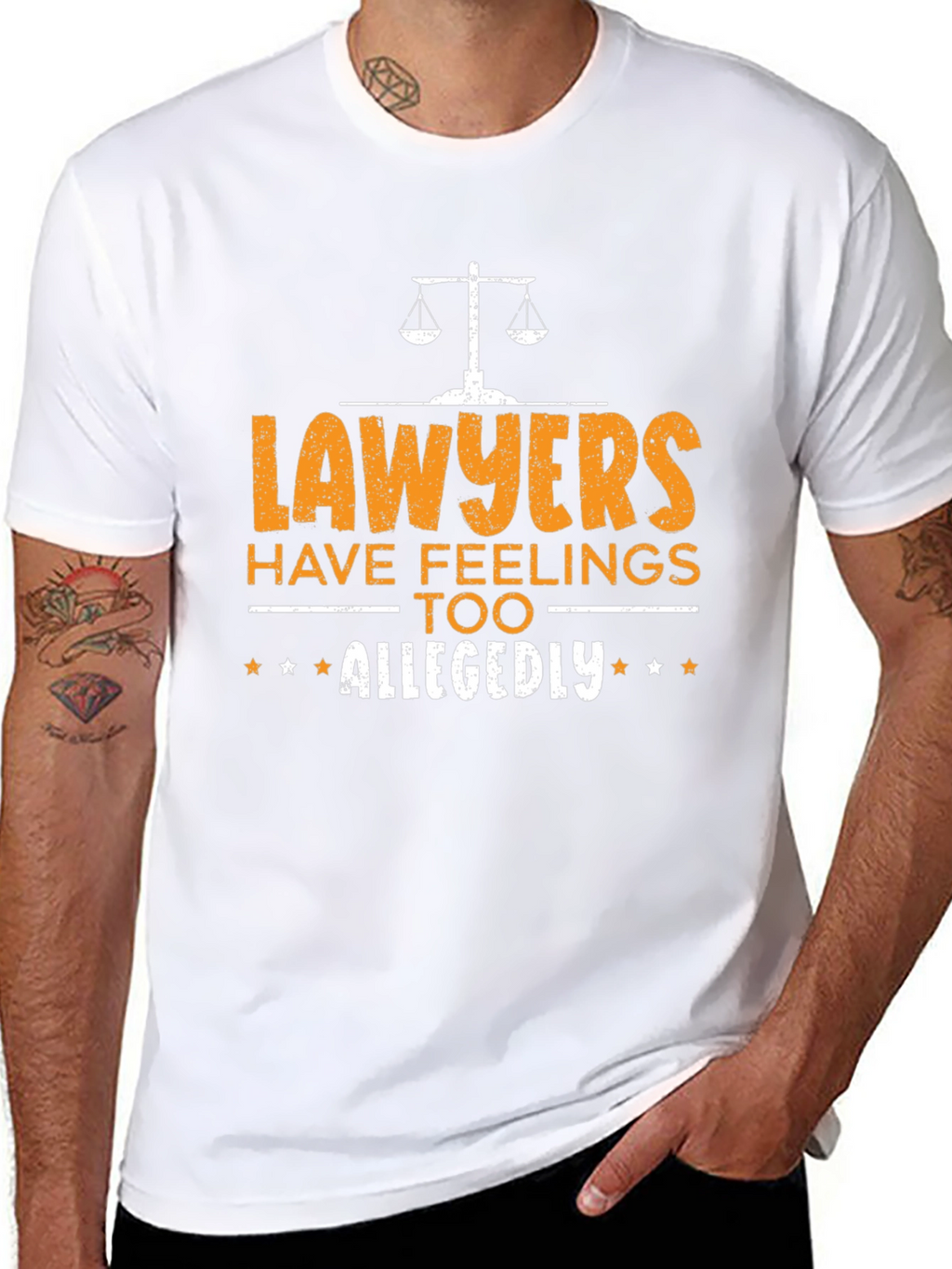 Lawyers Have Feelings Too Allegedly T-Shirt
