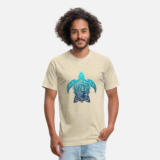 Turtle Tribal Pattern Scuba Diving Sea Turtle