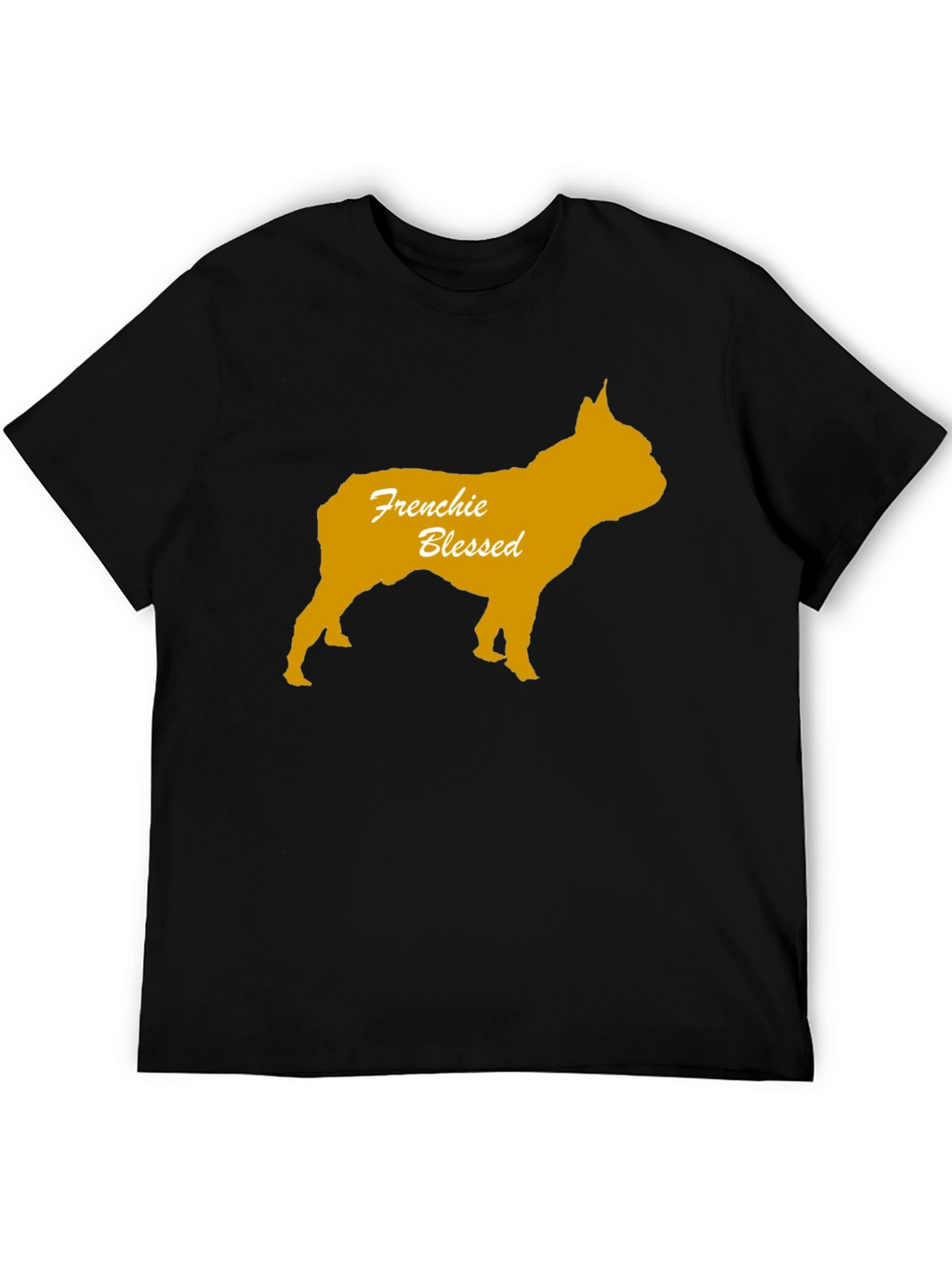 Frenchie Blessed Black T-Shirt
