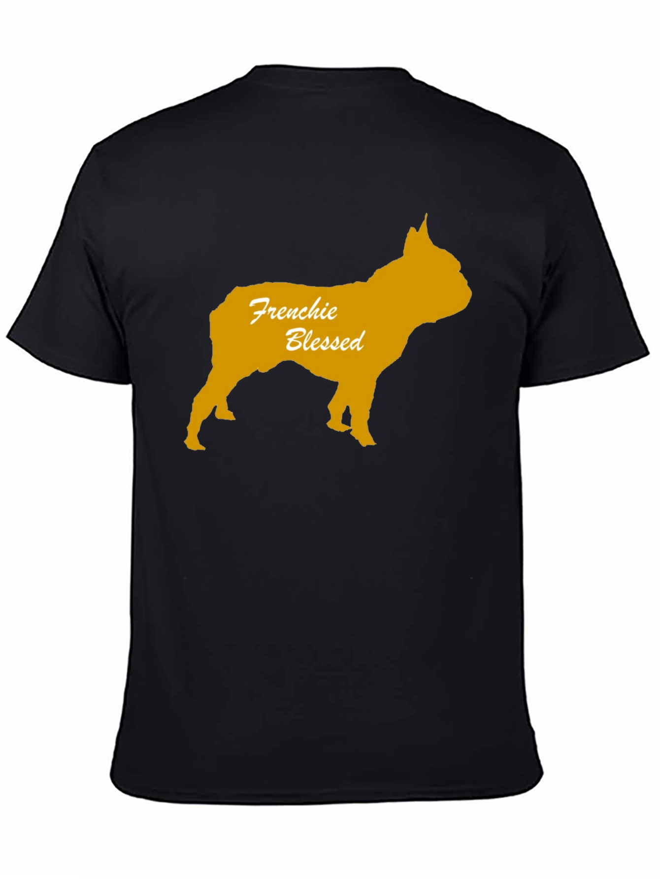 Frenchie Blessed Black T-Shirt
