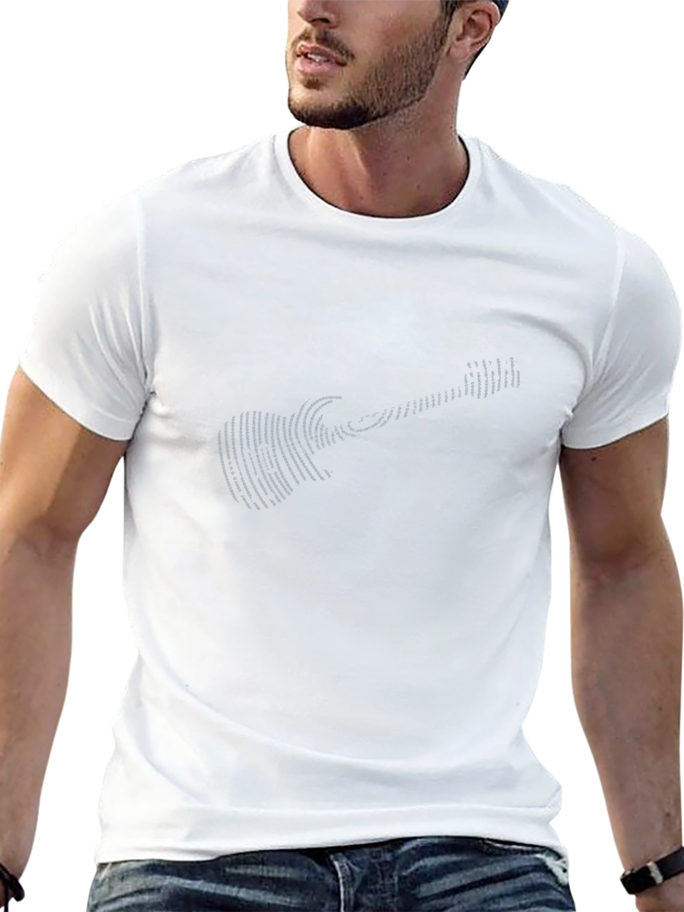 Guitar Graphic Tee - Rocker Style Shirt