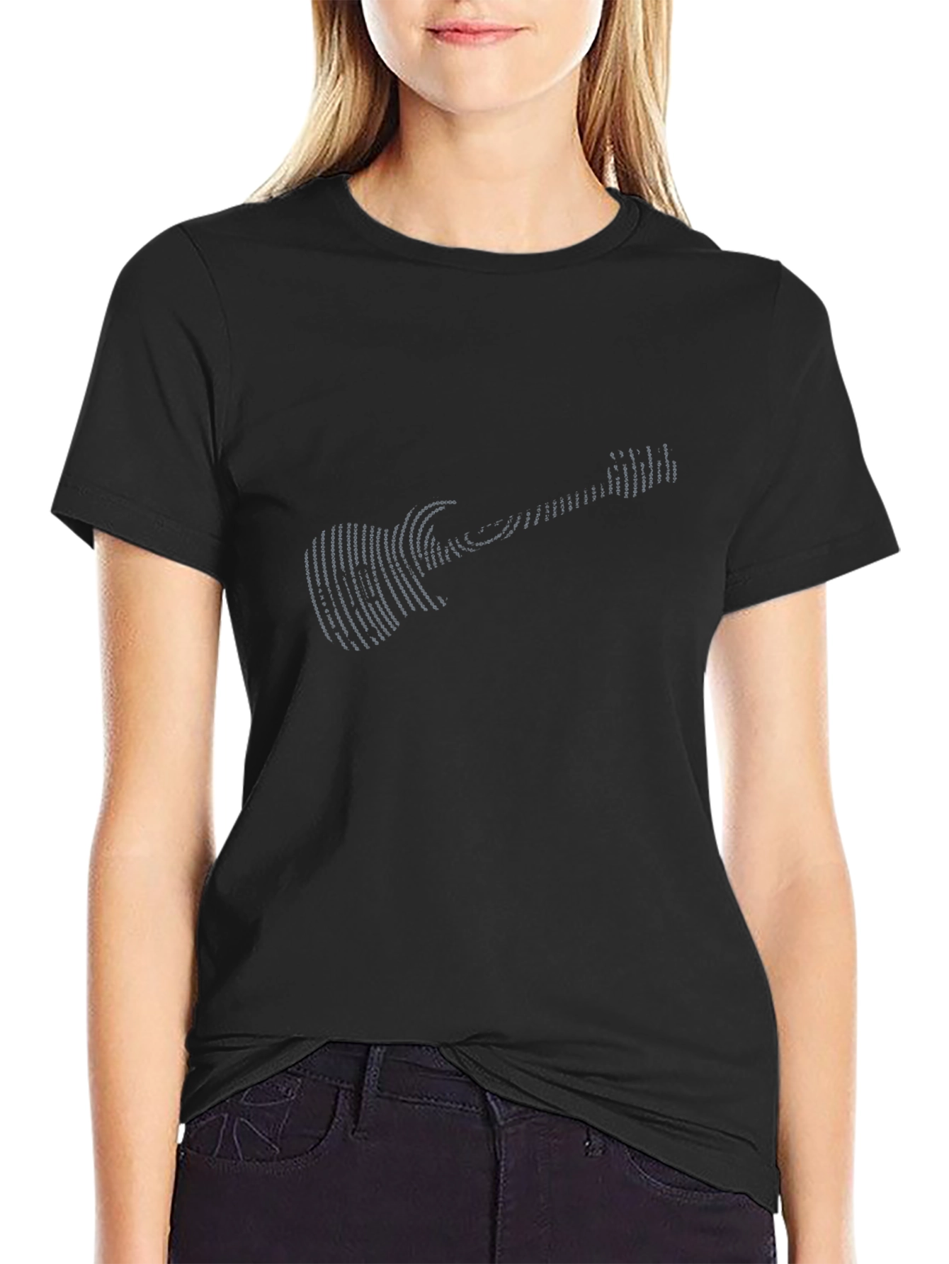 Guitar Graphic Tee - Rocker Style Shirt
