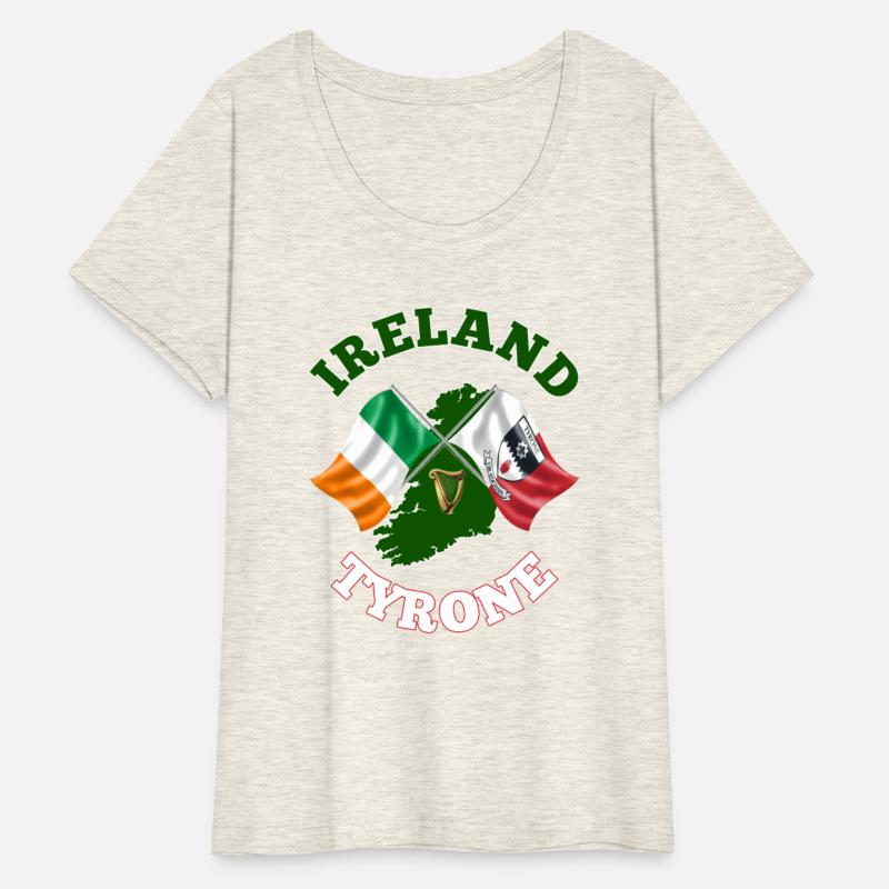 Tyrone Ireland Irish Flag and County Flag