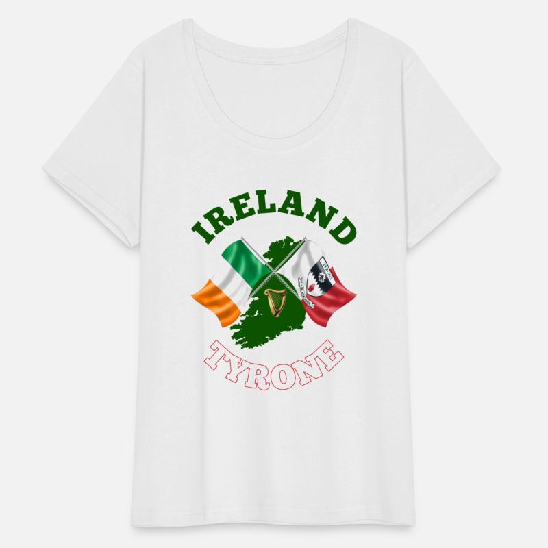 Tyrone Ireland Irish Flag and County Flag