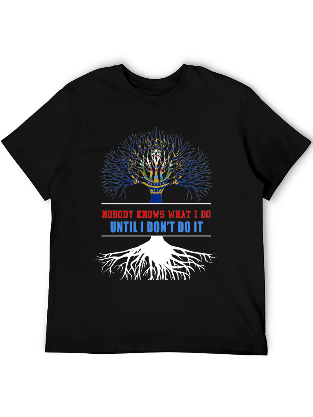 Nobody Knows Black T-Shirt