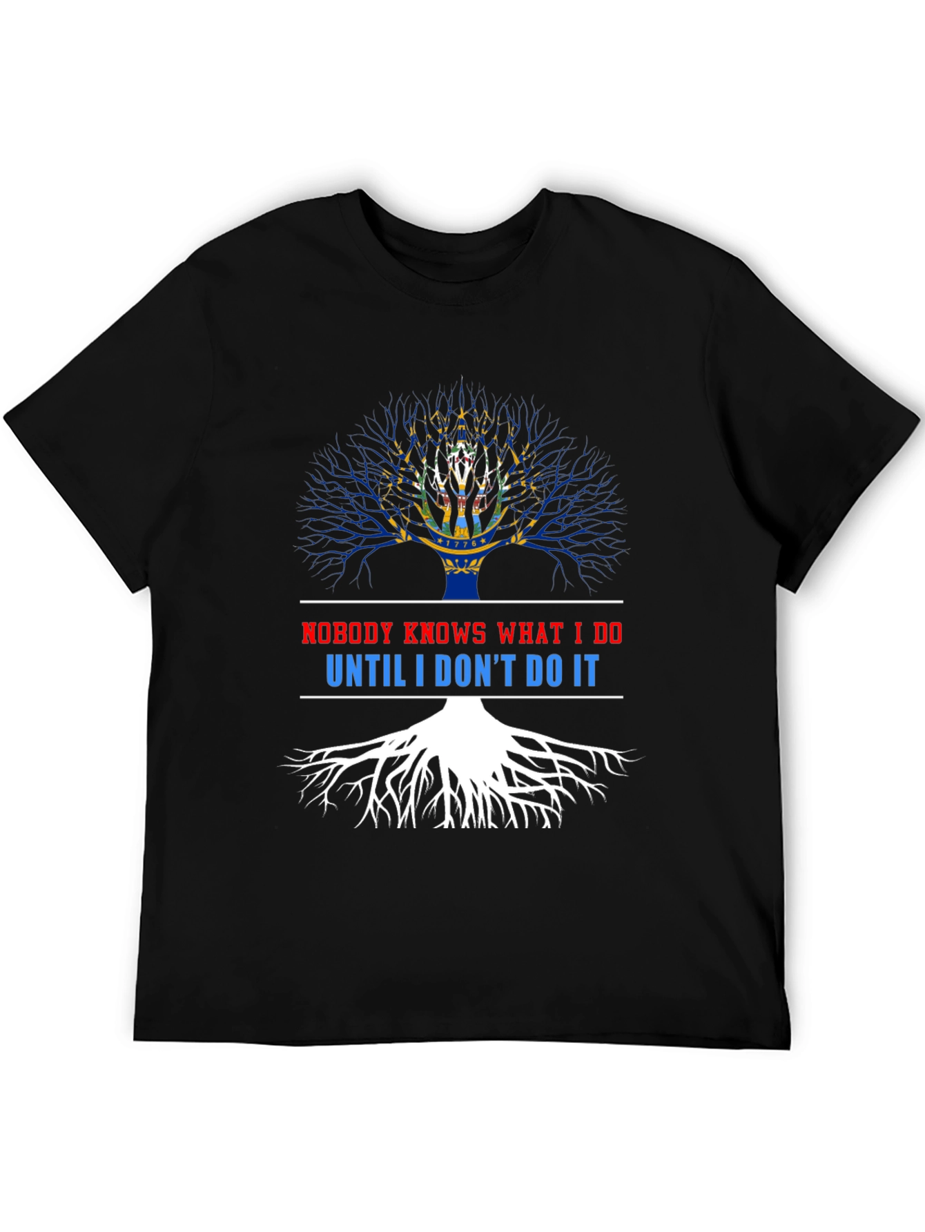 Nobody Knows Black T-Shirt