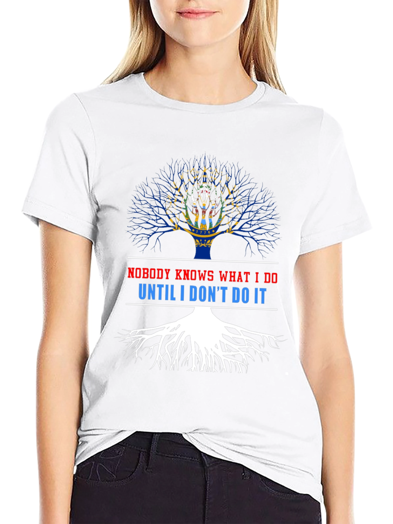 Nobody Knows Black T-Shirt