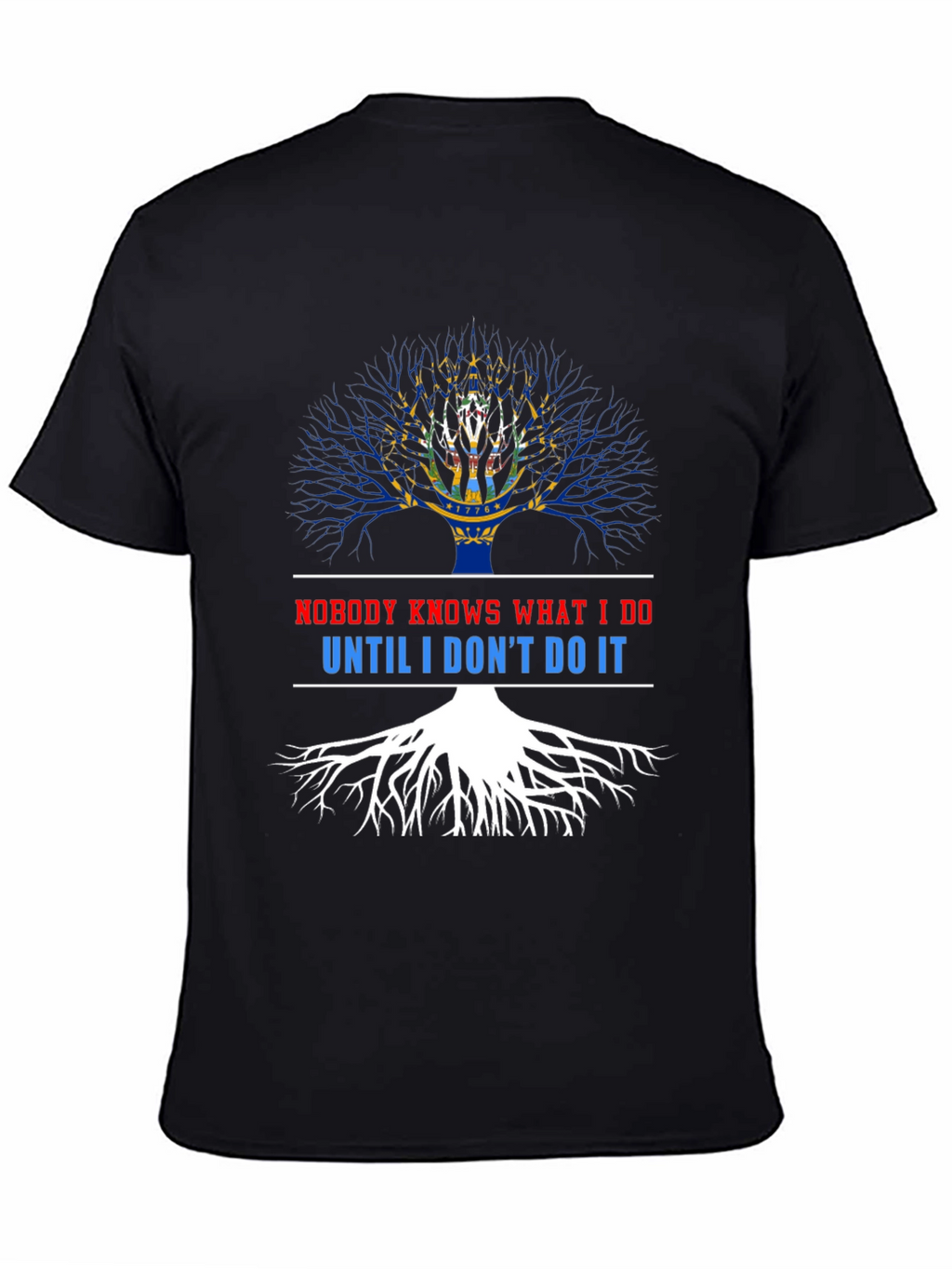 Nobody Knows Black T-Shirt