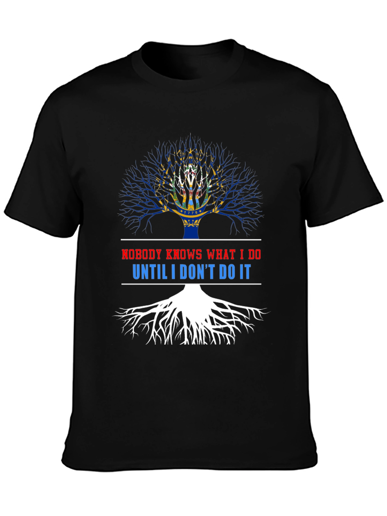 Nobody Knows Black T-Shirt