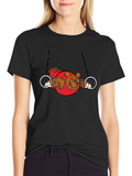 Gymnast Bear T-Shirt - Funny Workout Tee