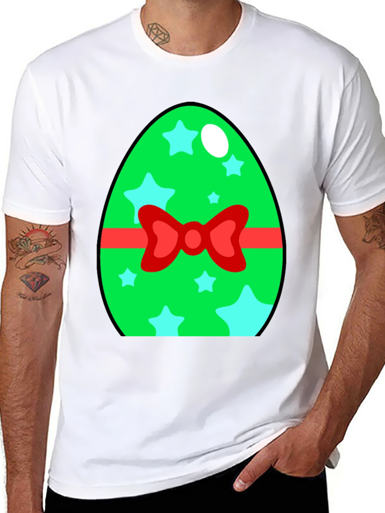 Festive Easter Egg T-Shirt - Cute Holiday Apparel